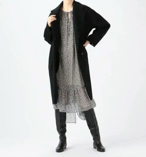 トゥモローランド ボールジィウールダブルフェイス チェスターコート