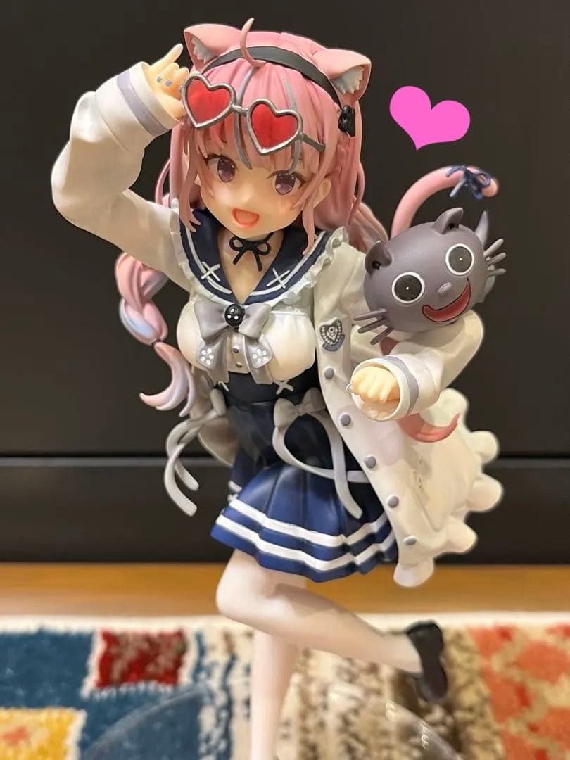 ク*ア様 ホロライブ 湊あくあ ガレージキット 塗装済 完成品 フィギュア