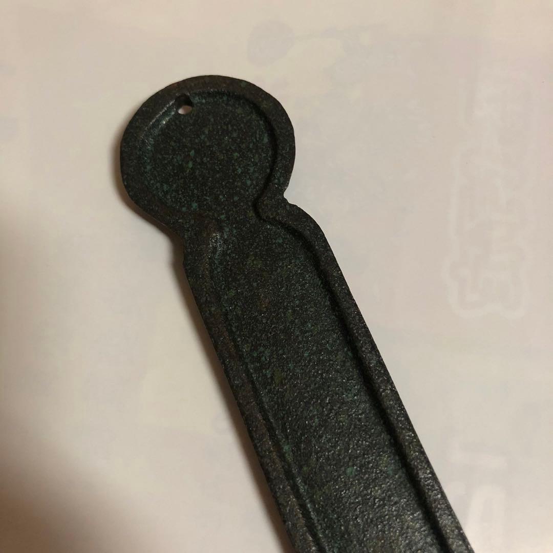 栓抜き　こけし　レア　鉄製　キッチン　カトラリー