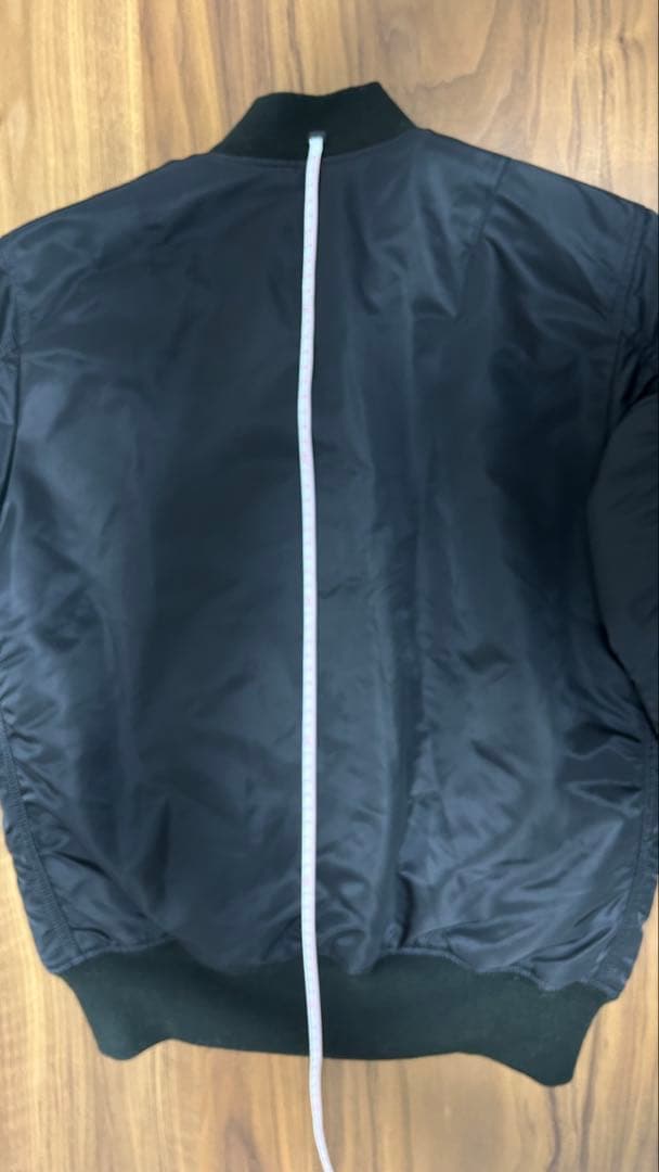 【現行モデル・美品】ALPHA MA-1 ジャパンスペック ブラック M