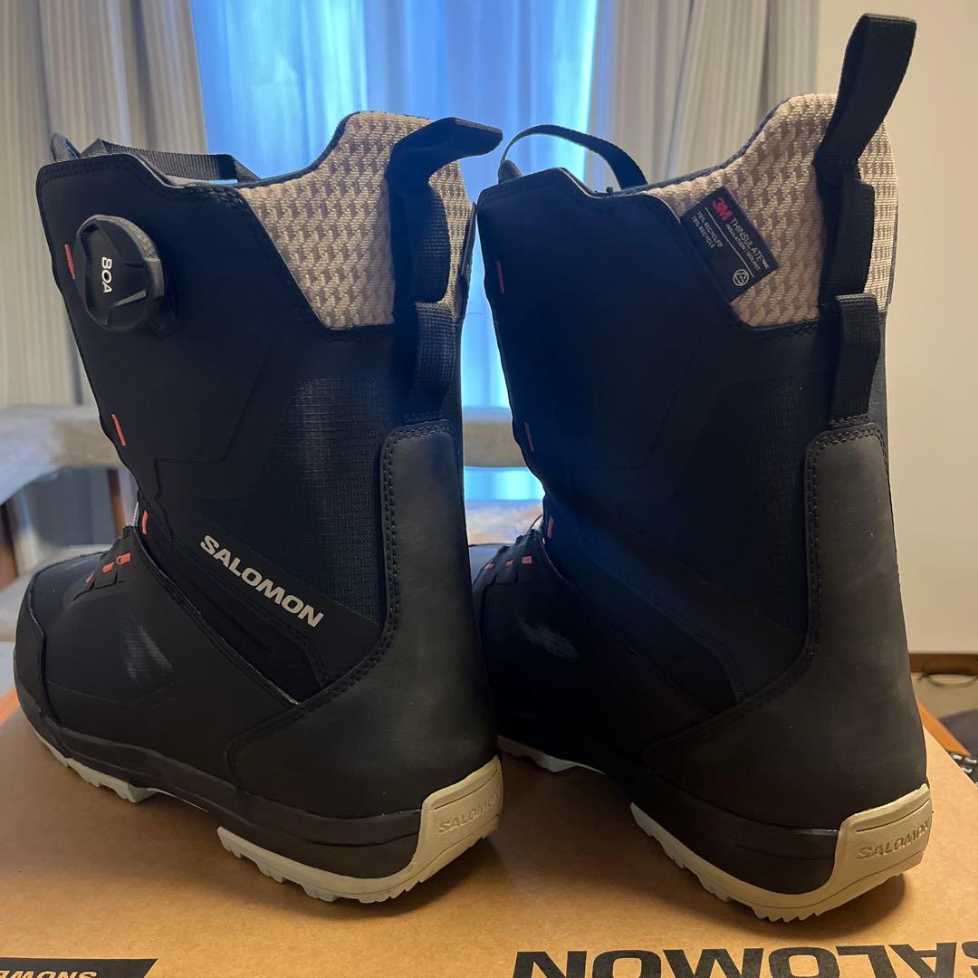 [美品]24-25モデル SALOMON echo dual boa 28cm