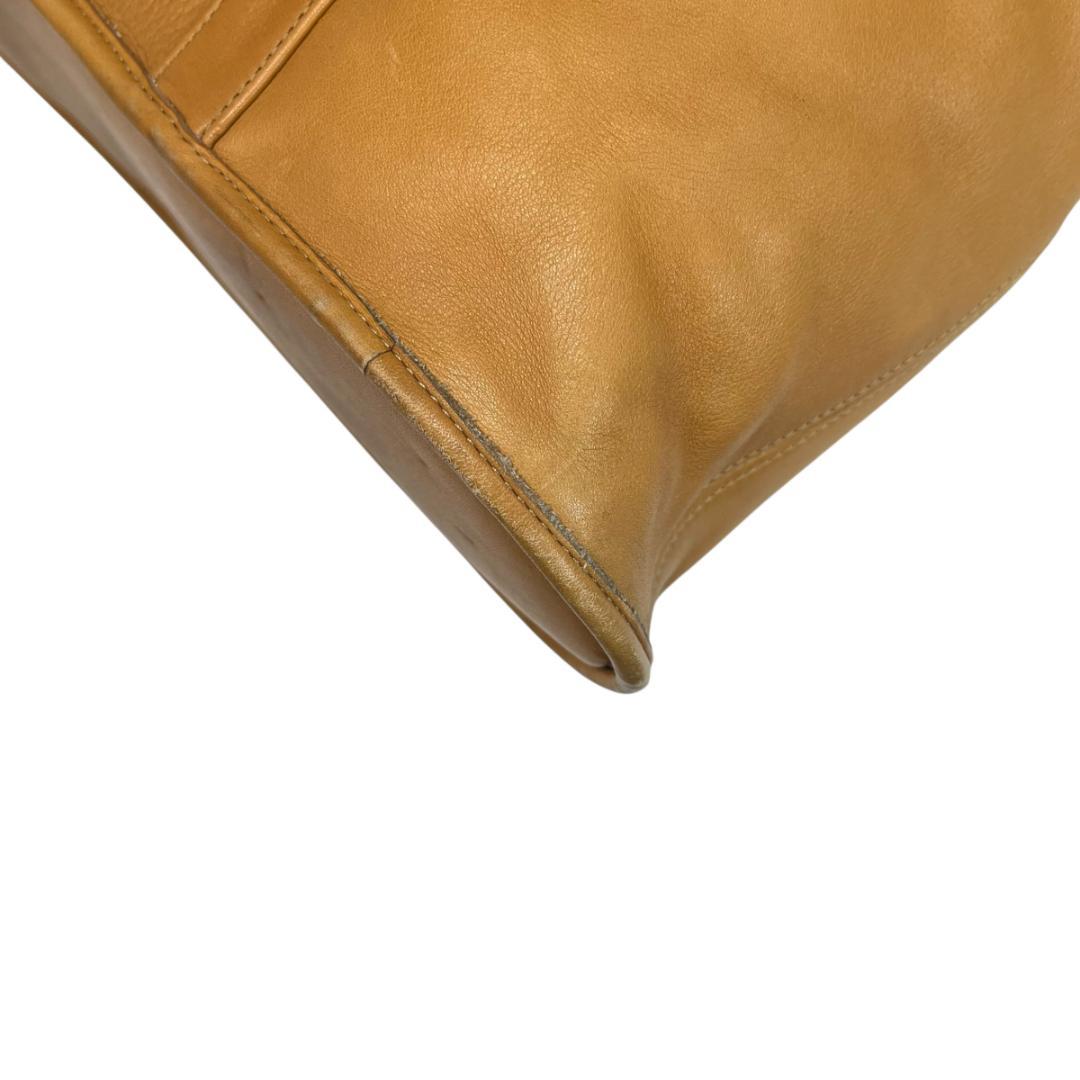 良品　coach オールドコーチ　トートバッグ　レザー　A4 肩掛け　ビジネス