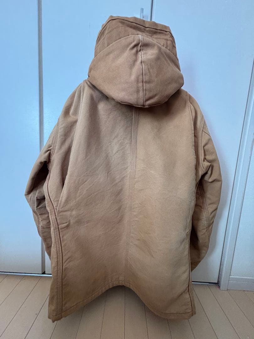 山夕　Carhartt フード付き ジャケット カバーオール