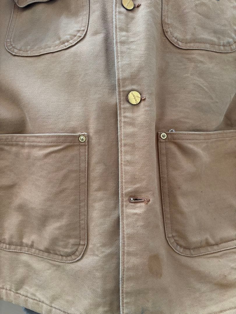 山夕　Carhartt フード付き ジャケット カバーオール