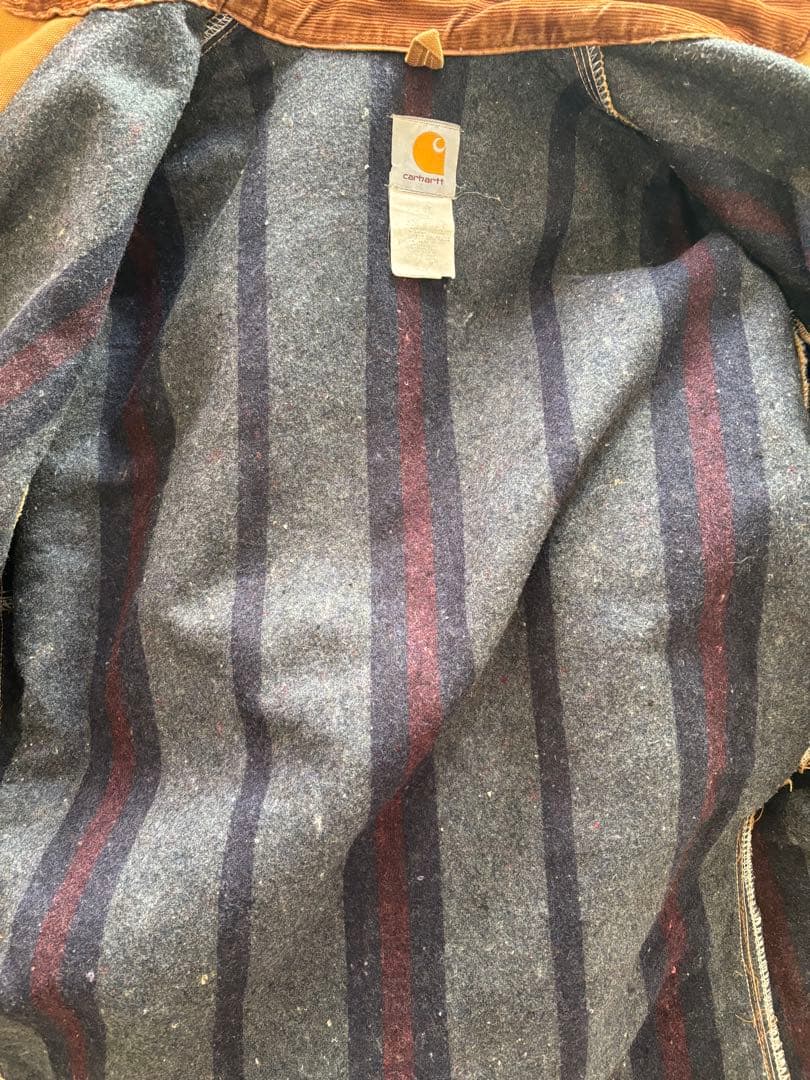 山夕　Carhartt フード付き ジャケット カバーオール