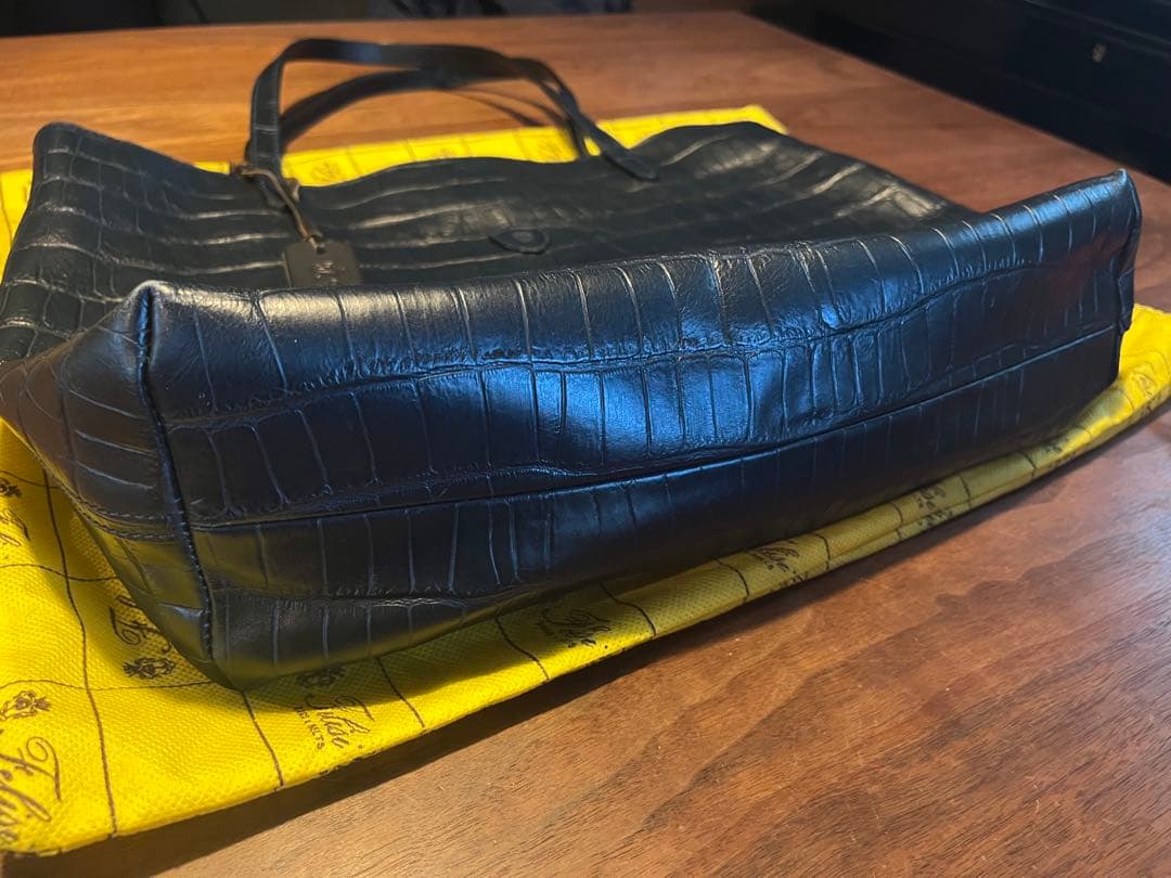 【売り切り¥36,000-期間限定 フェリージ　メンズ】レザー トートバッグ