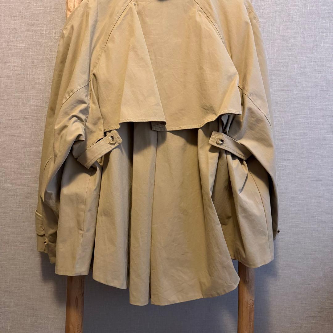 完売品nalm フリルハーフトレンチ