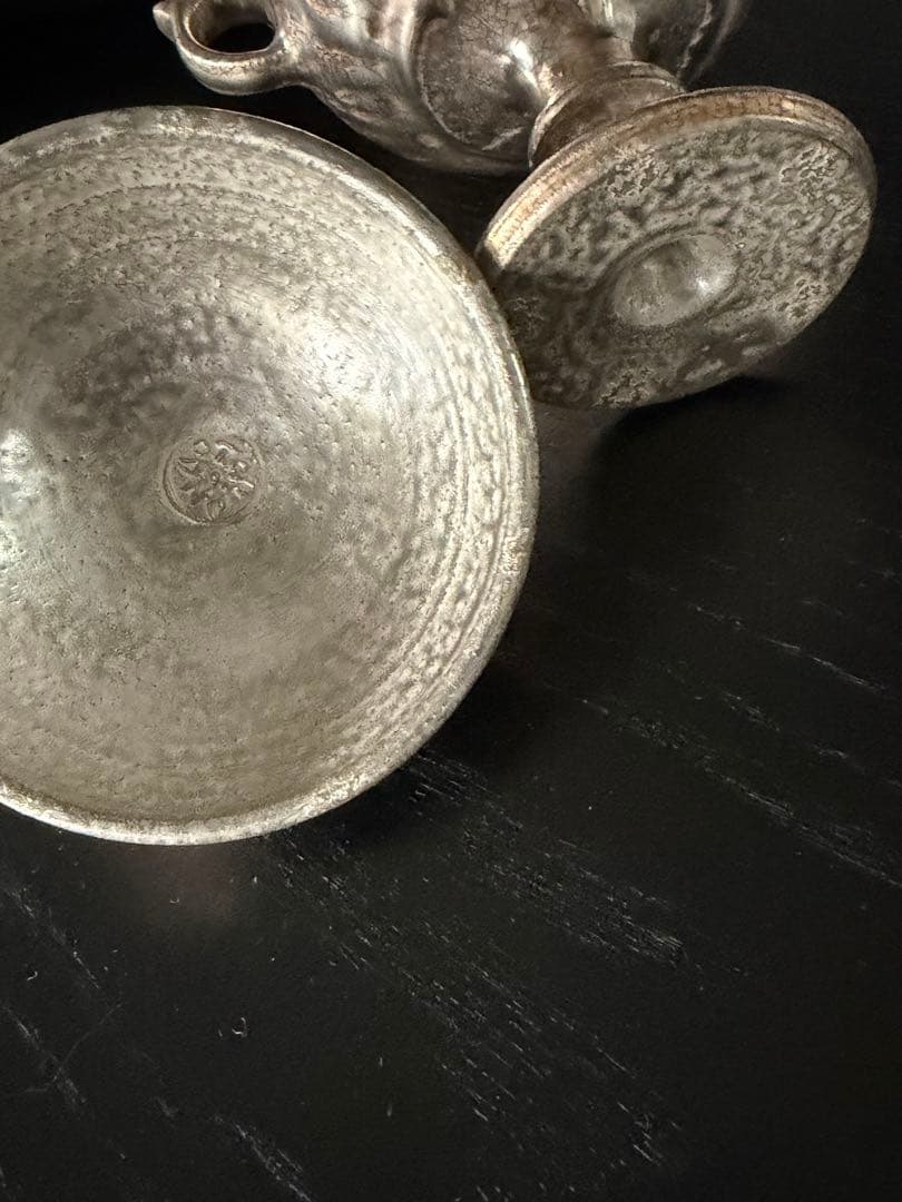 限定品希少　谷井直人　銀彩　コンポート　未使用