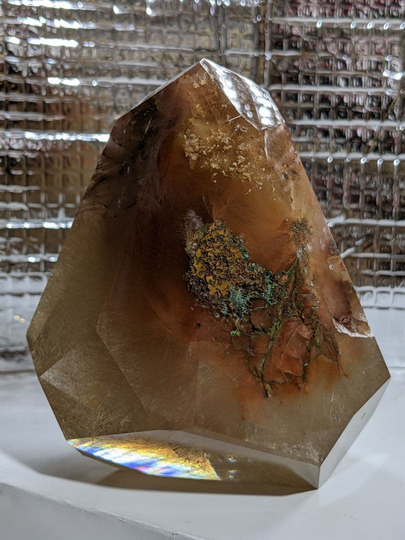 ♦宝石原石 ルチルクォーツ 水晶 ジュエリー コレクション 骨董品 アンティーク