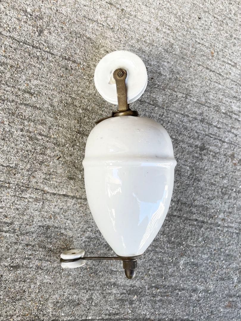 1. フランスアンティーク 滑車 バランサーのみ ランプ　アトリエ