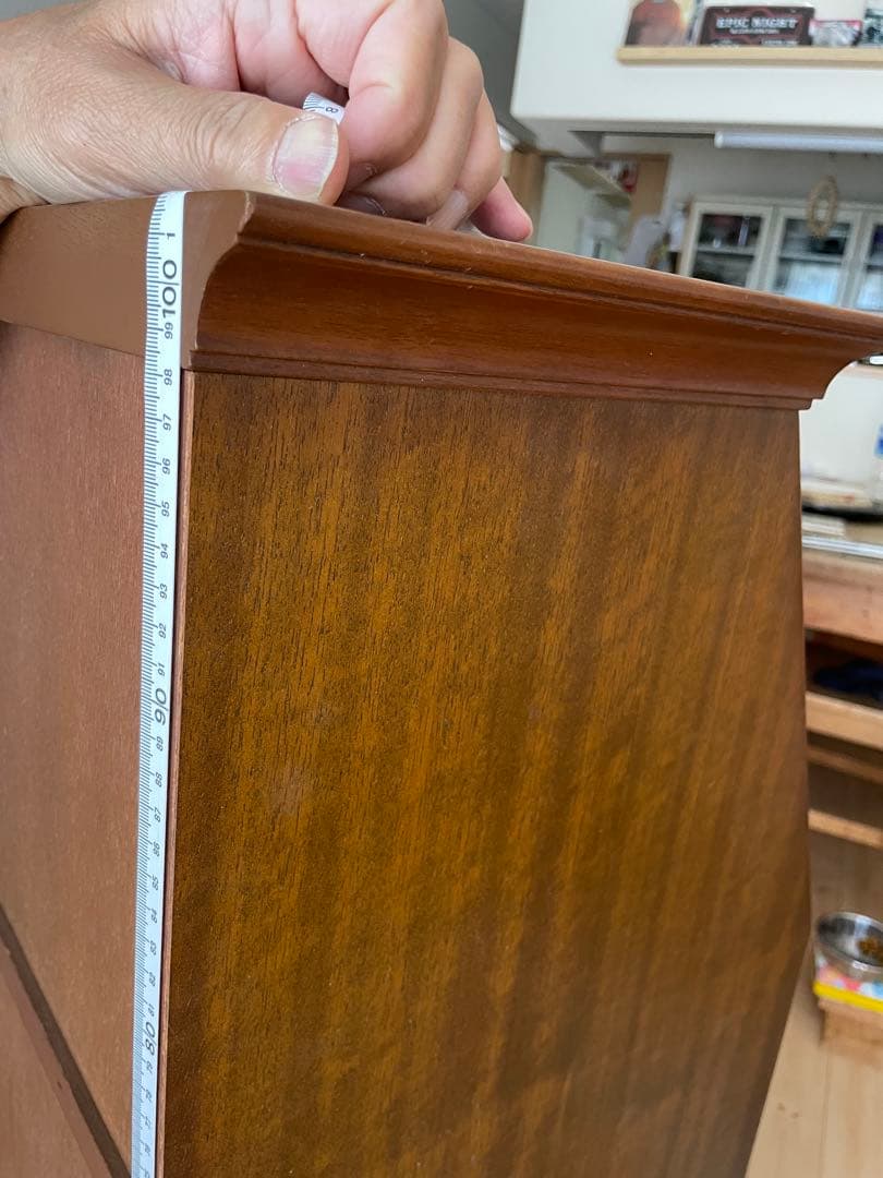 マルニ木工　天然木　机　ライティングビューロー　レトロ　アンティーク