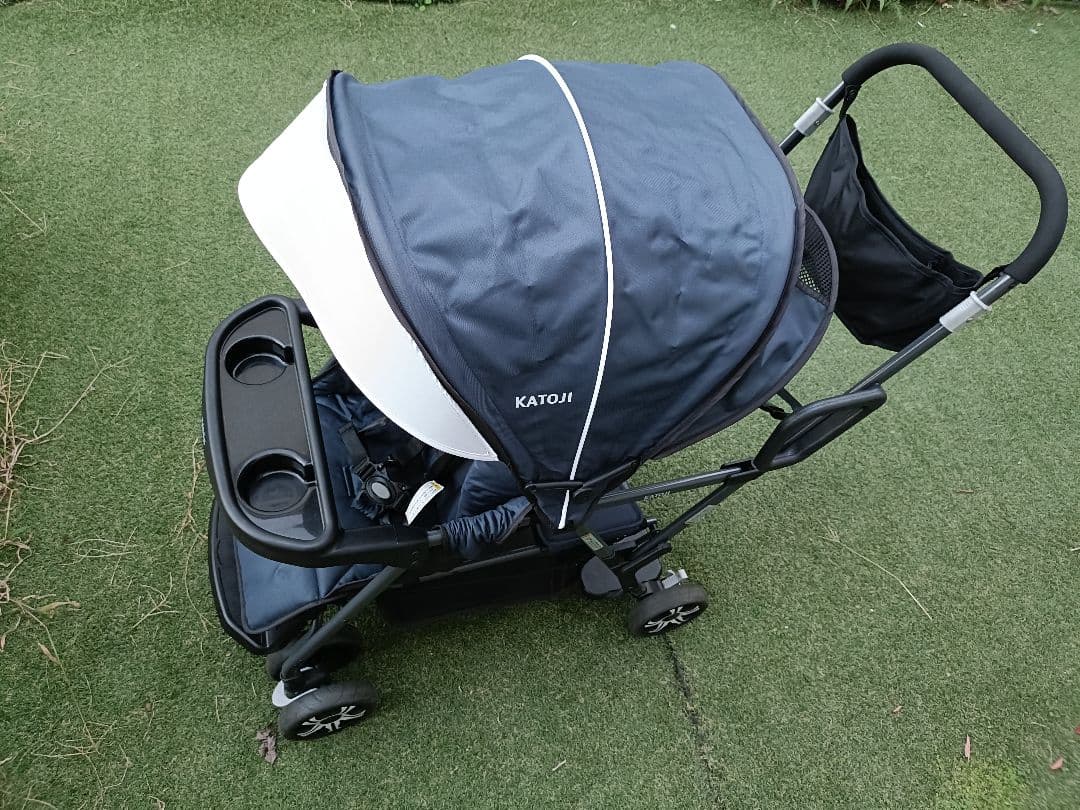 カトージ(KATOJI) 二人乗りベビーカー 二人でゴー
