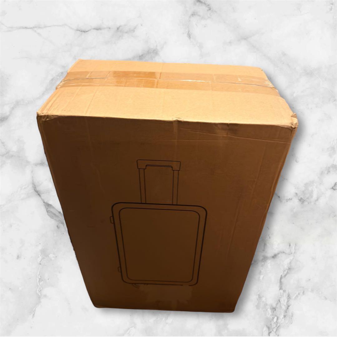 スーツケース 機内持ち込み アルミ フレーム キャリーケース 耐衝撃 M グレー