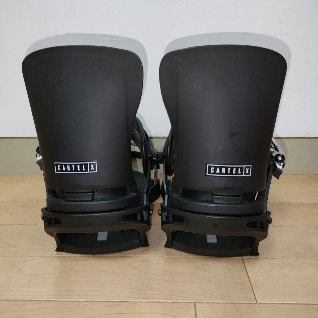 中古　バートンCARTEL X スノーボード ビンディング Mサイズ　グラトリ