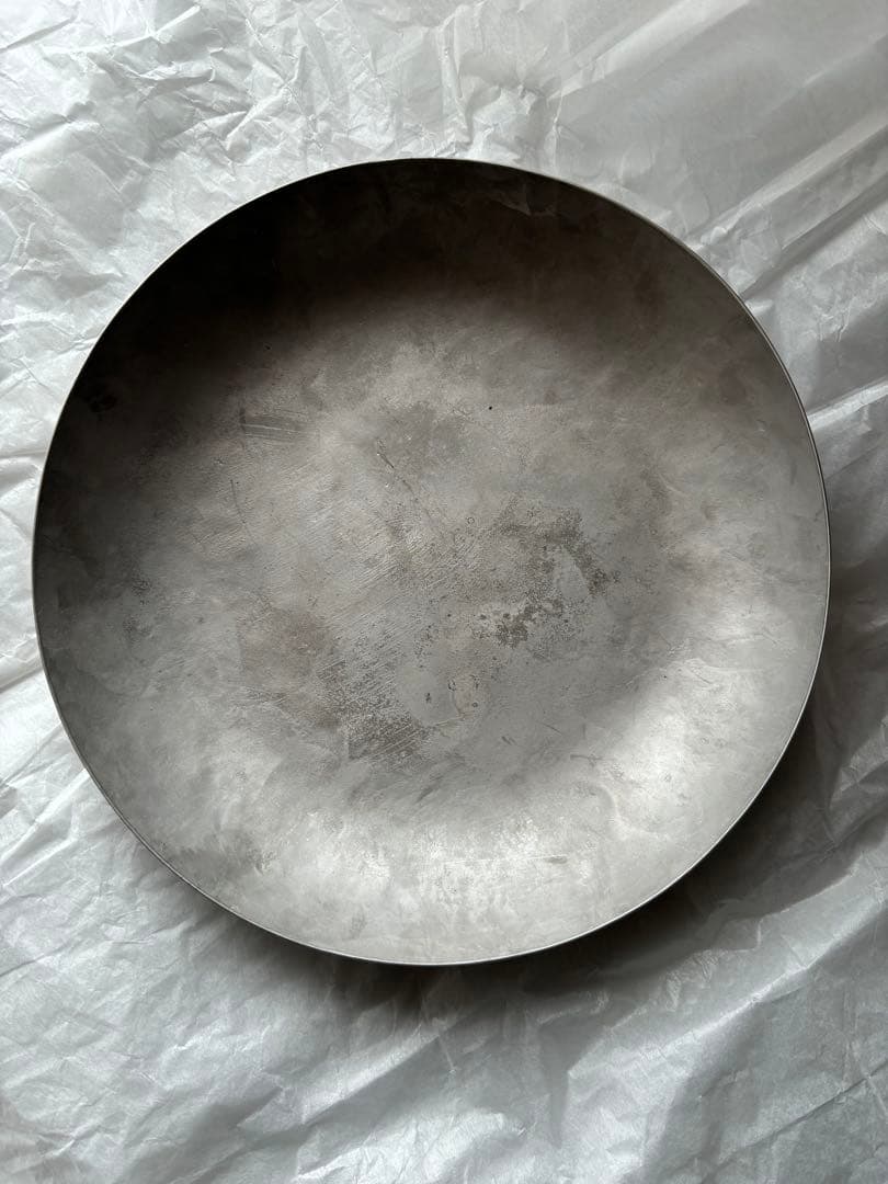成田理俊　ステンレス　プレート　ボウル　鍛金
