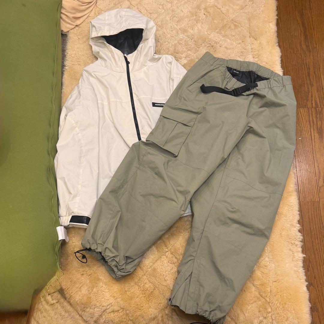 送料込！HIMANI スノーボードウェア 上下セットアップ size L