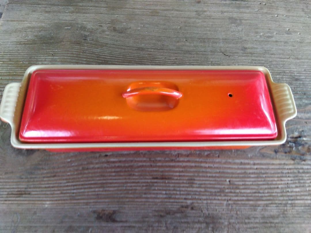 CREUSET ル・クルーゼ テリーヌ型 オレンジ