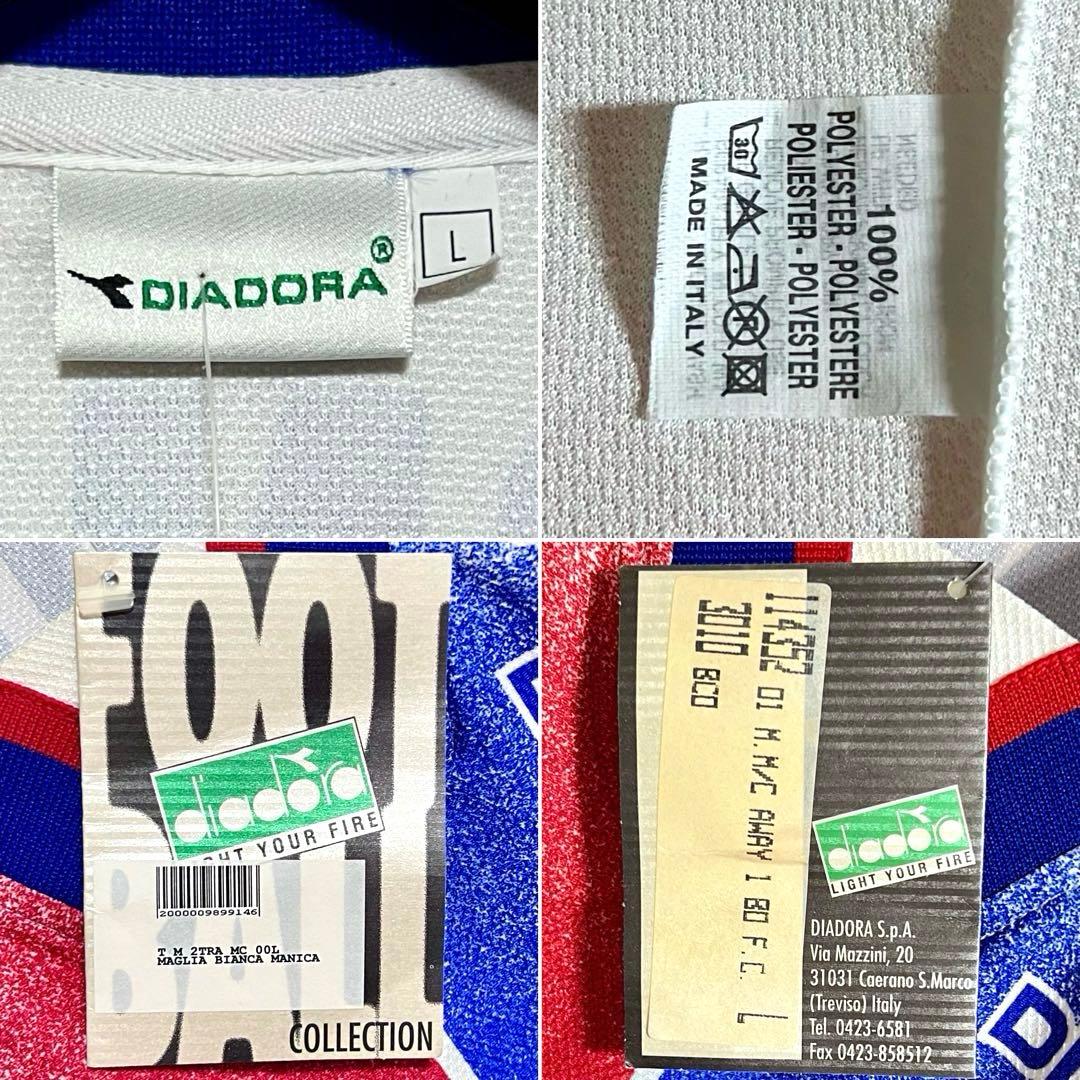 【新品/タグ付き】98/99 ボローニャFC ♯10 シニョーリ【L】アウェイ