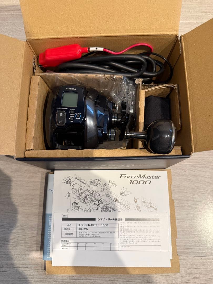 シマノ 21フォースマスター1000 電動リール