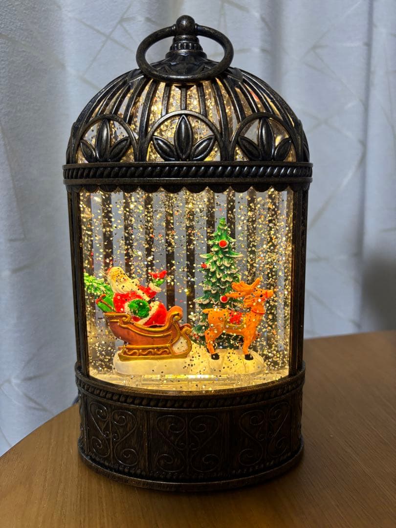 早い者勝ち！ LEDライト サンタスレイ ケージ型