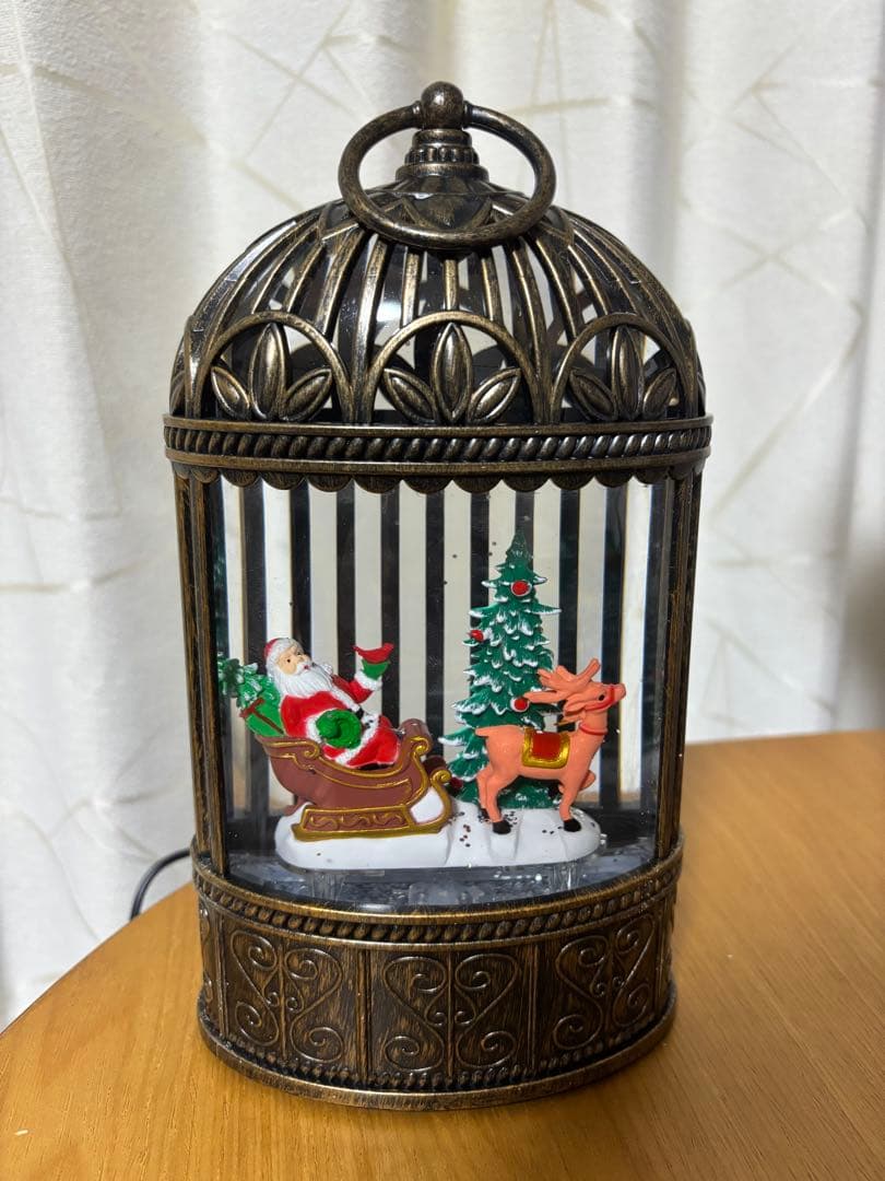 早い者勝ち！ LEDライト サンタスレイ ケージ型