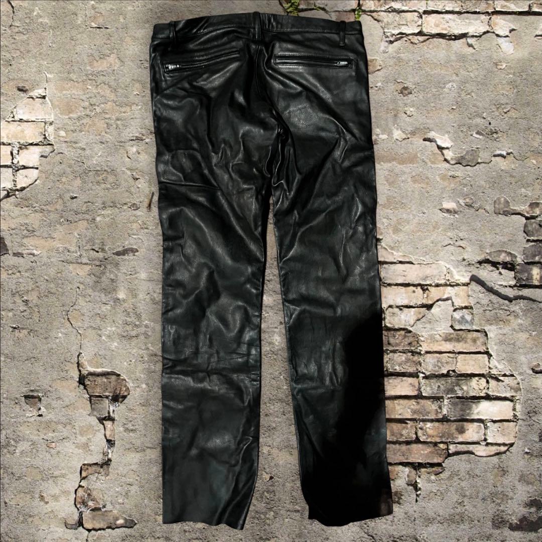 モ*ジ様 80〜90’s⭐️BOOTLEGブートレグ⭐️レザーパンツ⭐️新品未使