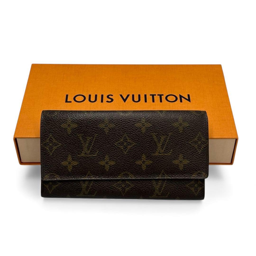 【極美品】ルイヴィトン ポルト エン 3 カルト クレディ 札入れ 長財布