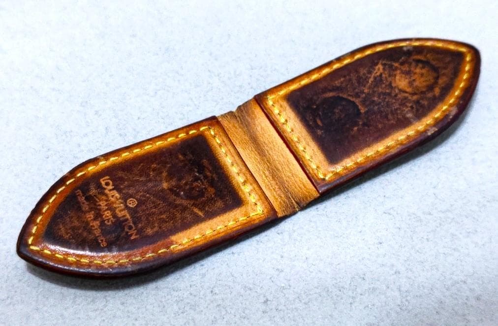 Louis Vuittonルイヴィトン　レザー　マネークリップ　40508