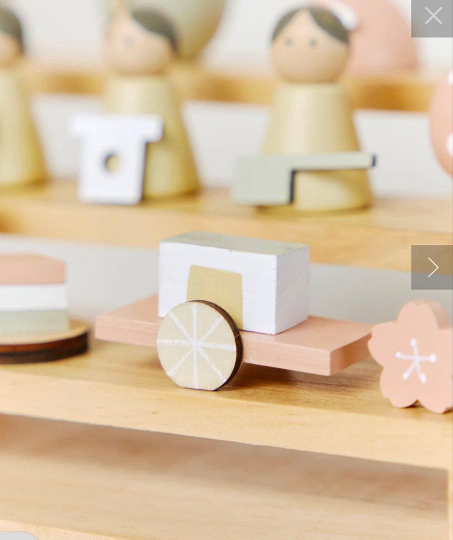 salut(サリュ) 収納できる雛人形セット/ひなまつり