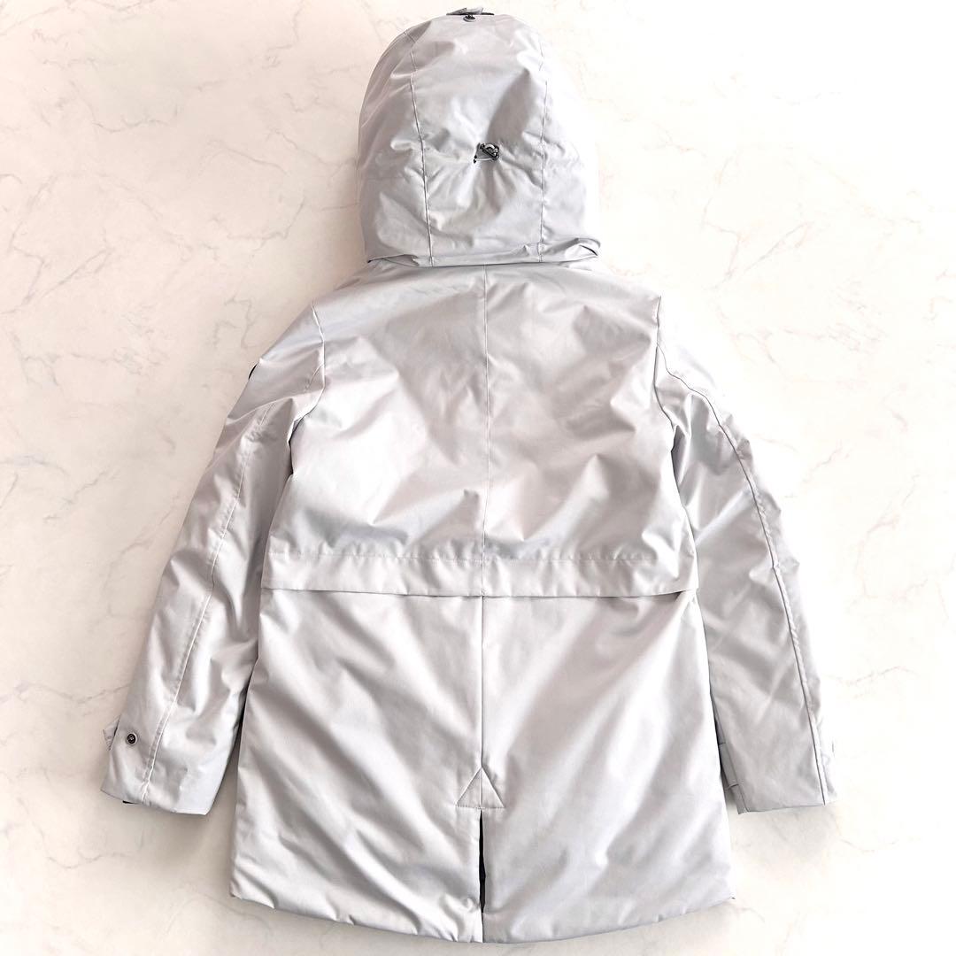 タグ付 ケープホーン エコダウンジャケット REMOTA ファー 42 グレー