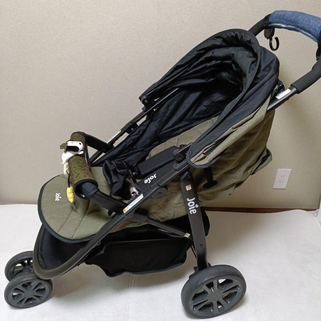 【美品】KATOJI Joie ジョイー ライトトラックス ベビーカー オリーブ