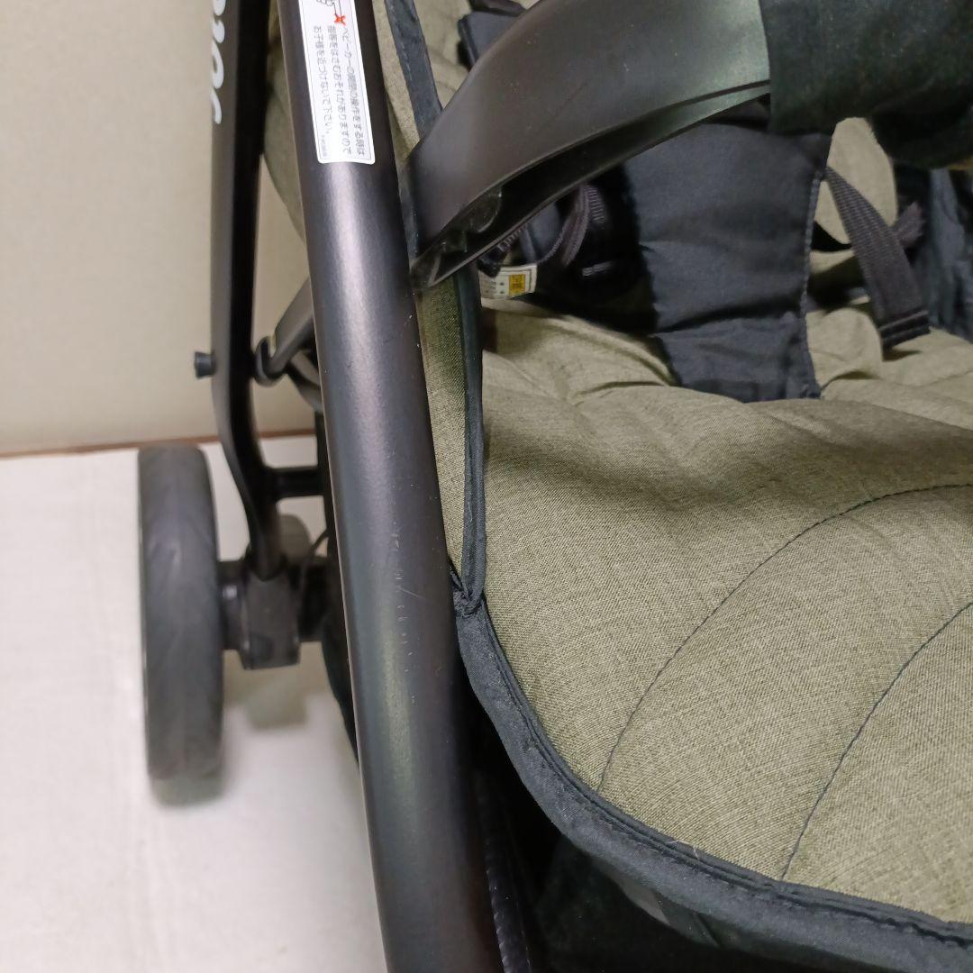 【美品】KATOJI Joie ジョイー ライトトラックス ベビーカー オリーブ