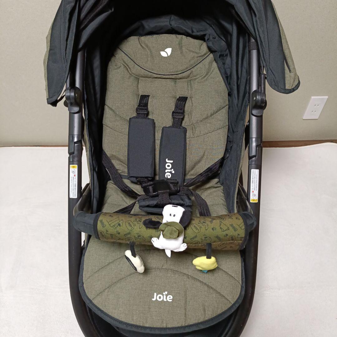 【美品】KATOJI Joie ジョイー ライトトラックス ベビーカー オリーブ