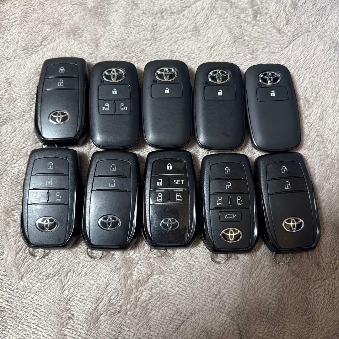 トヨタ　10個セット　TOYOTA スマートキー