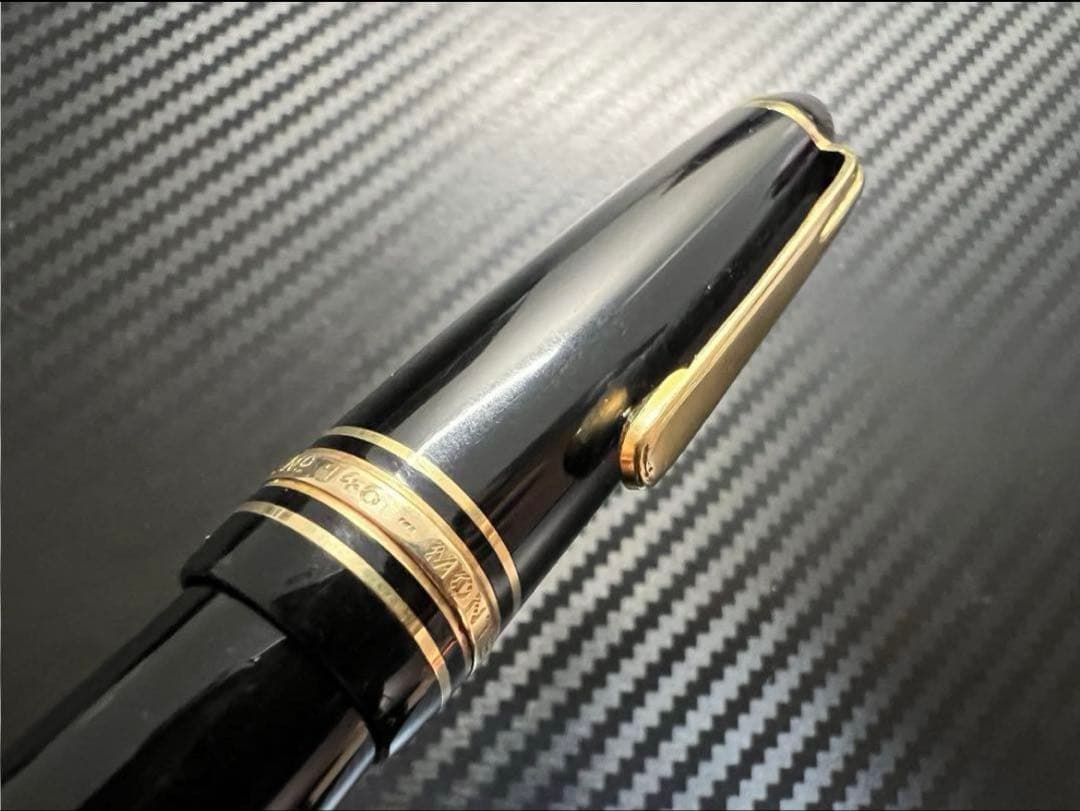モンブラン マイスターシュテュック 14C 全金 万年筆 EF 極細字 146