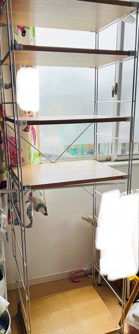 無印良品　ステンレスユニットシェルフ　大