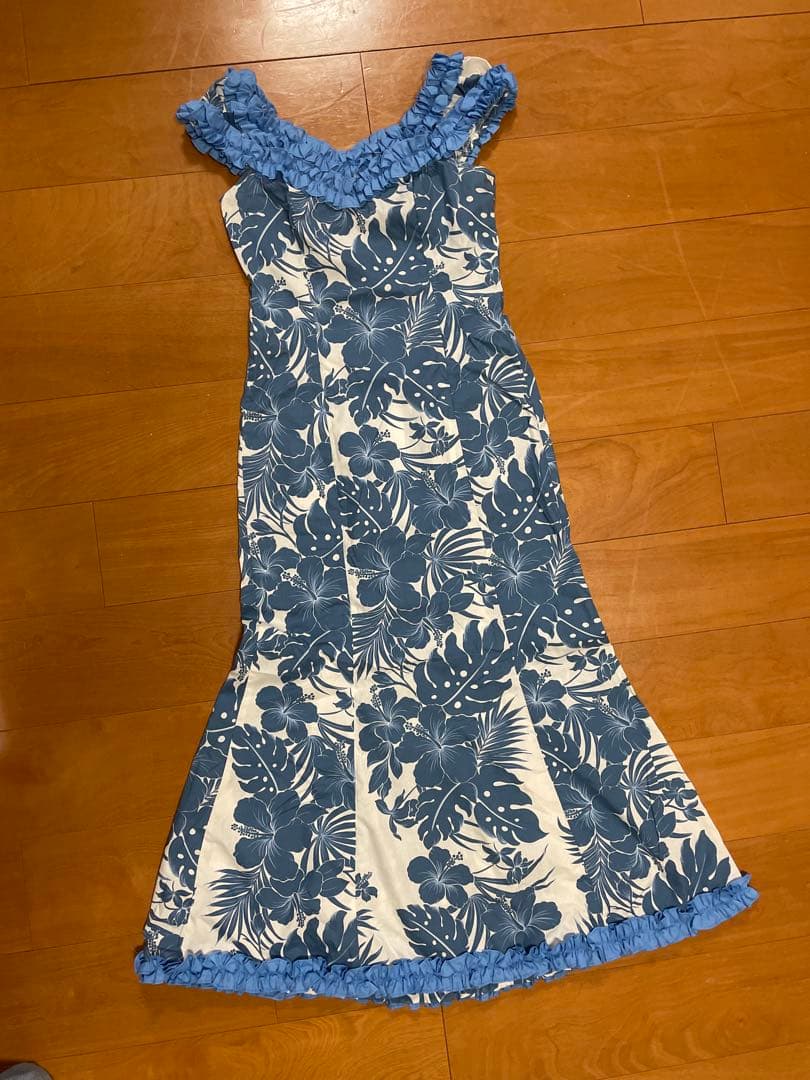  Creations ムームー フラ ドレス M 結婚式 参列