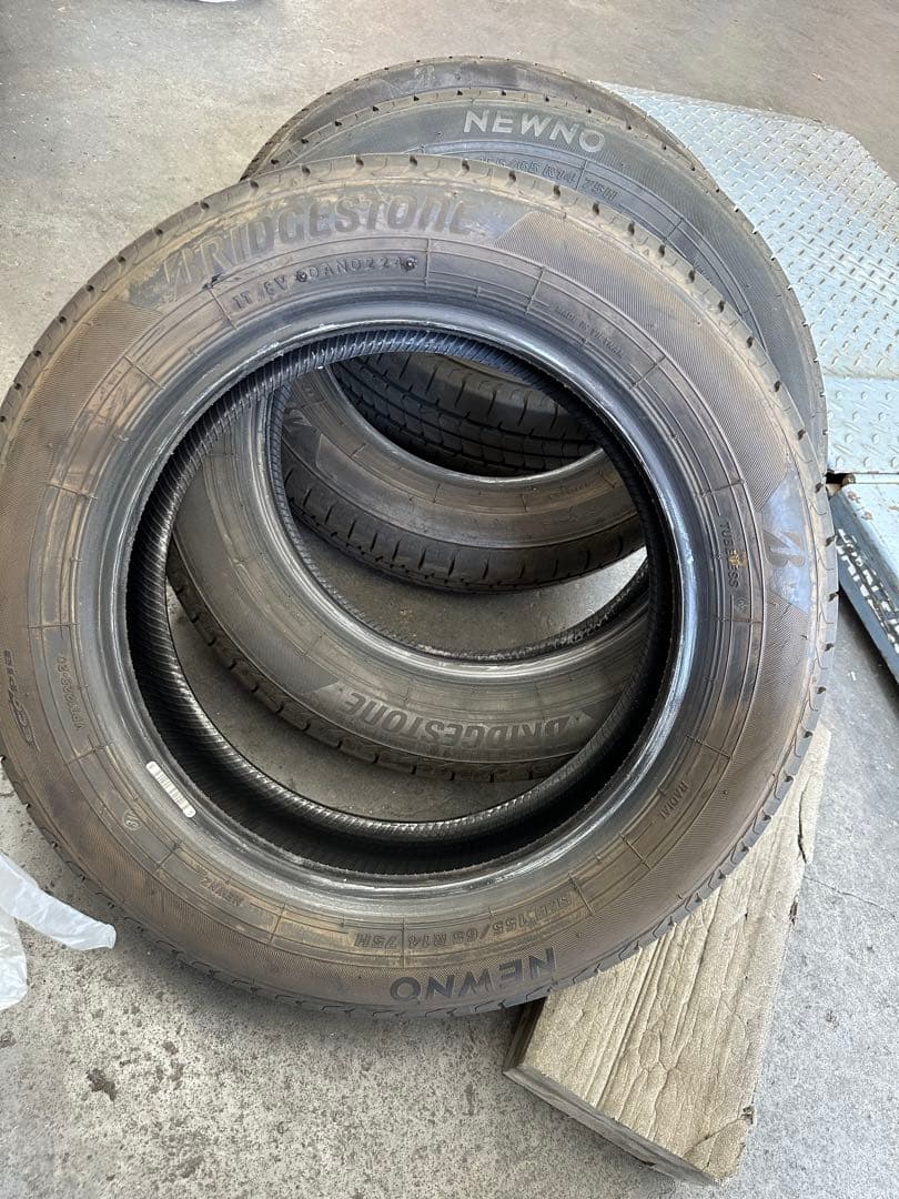 ブリヂストン　NEWNO 155/65R14 4本セット