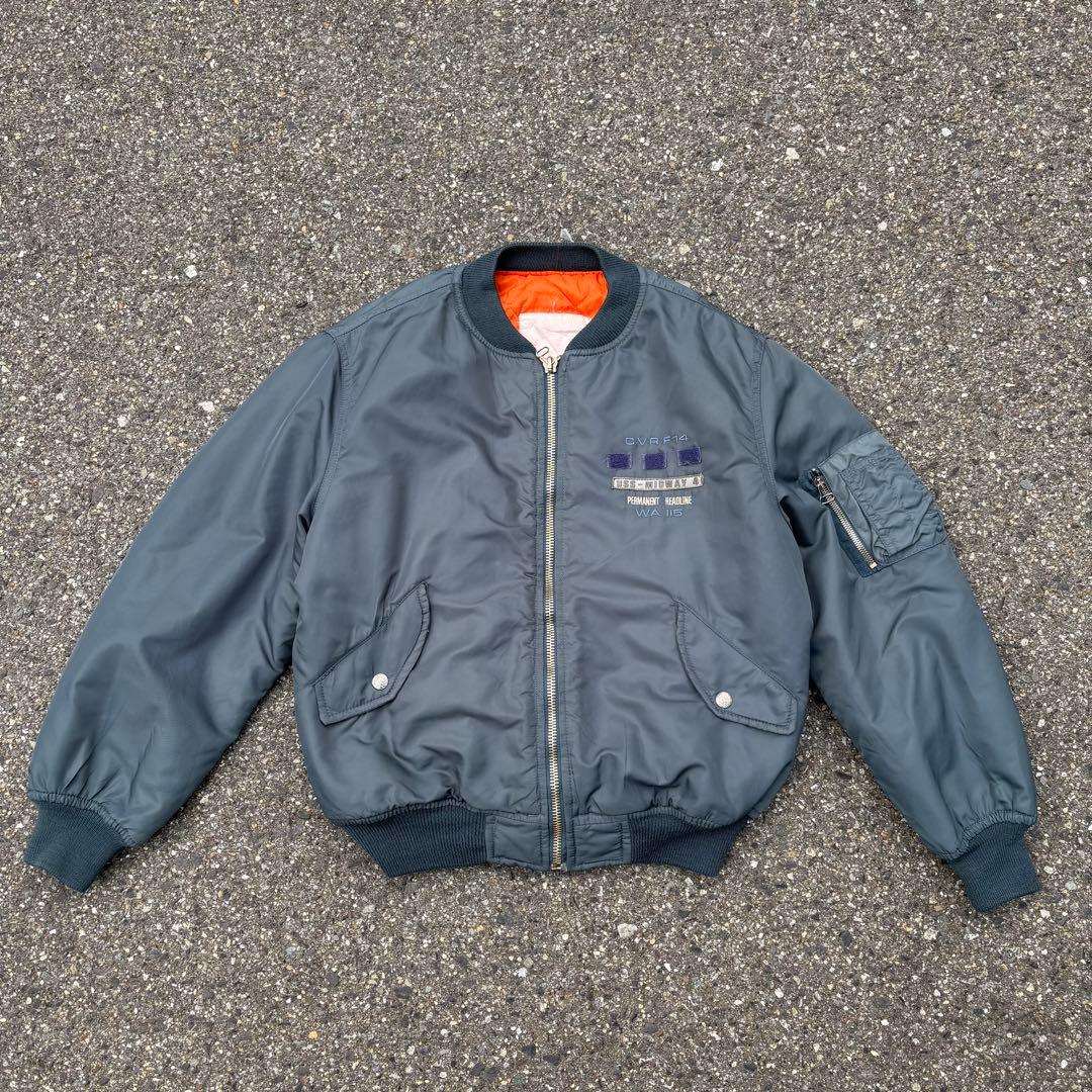 MA-1 フライトジャケット イタリア製　サイズS