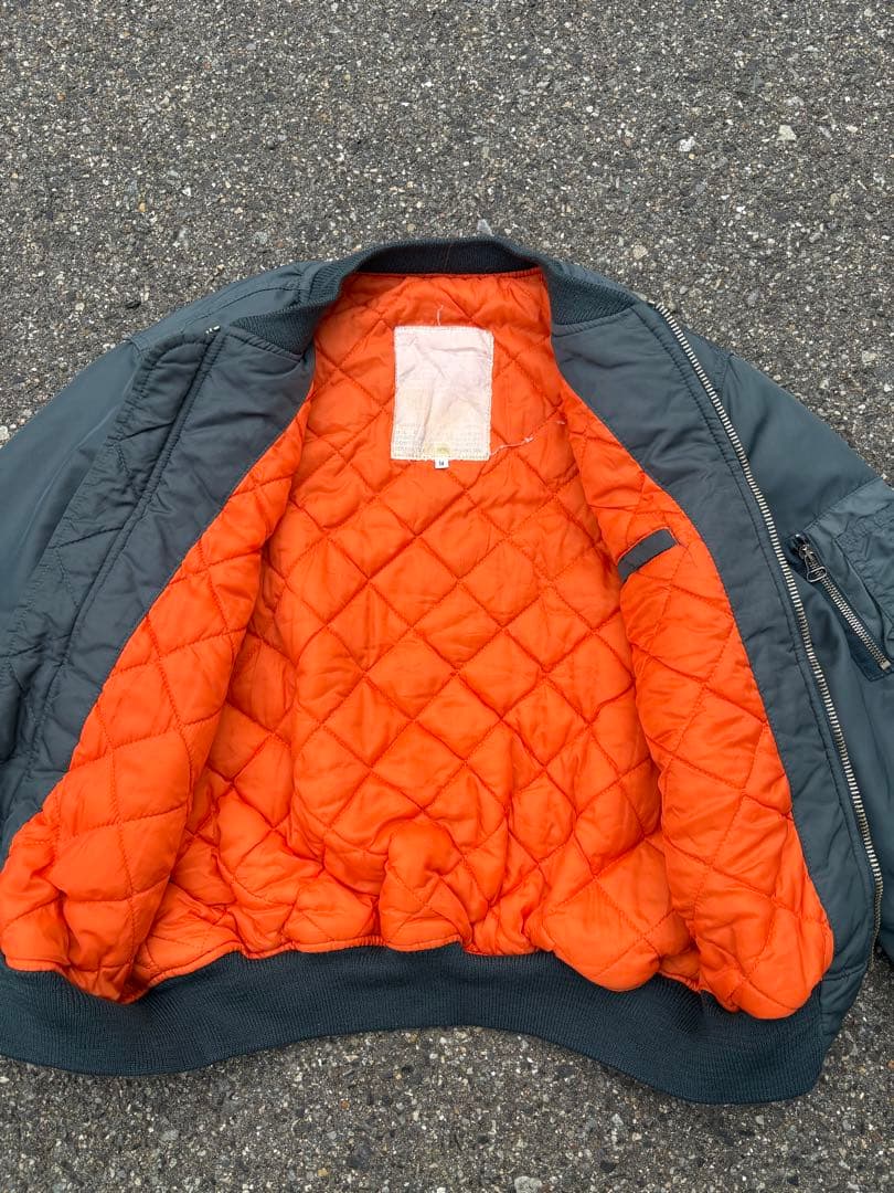 MA-1 フライトジャケット イタリア製　サイズS