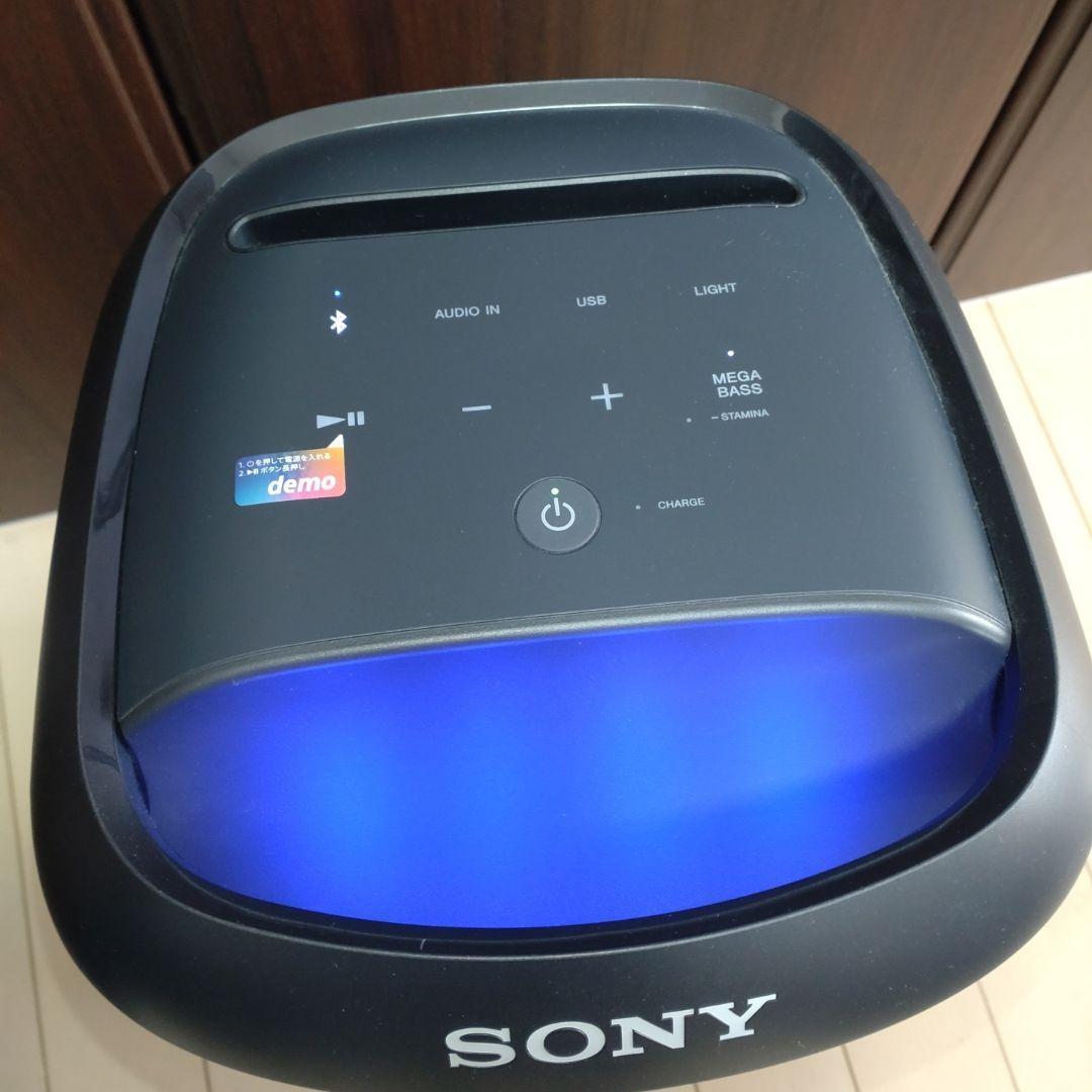 【美品】SONY Bluetooth スピーカー SRS XV-500　ブラック