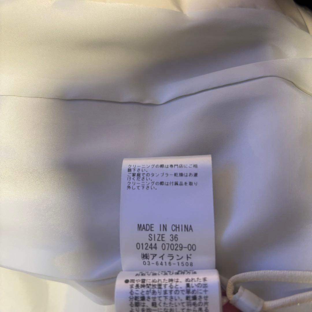 グレースコンチネンタル　ファーショートダウンジャケット　アウター　コート