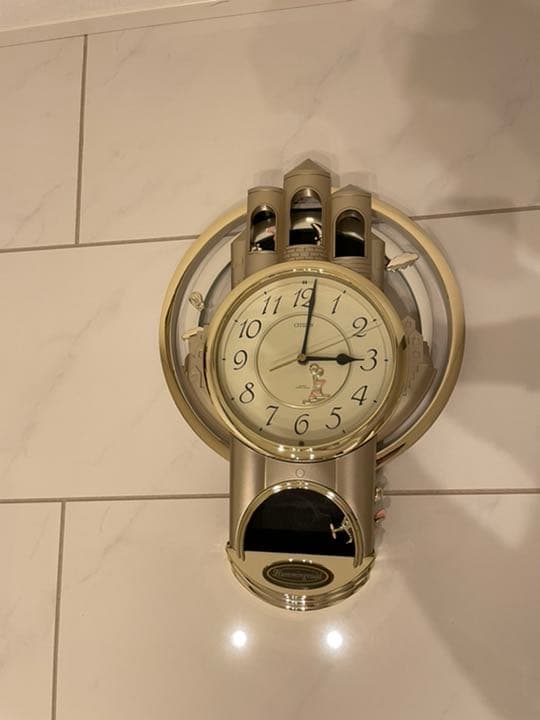 メロディ時計 CITIZEN 4MJ774 0575L 47x33cm