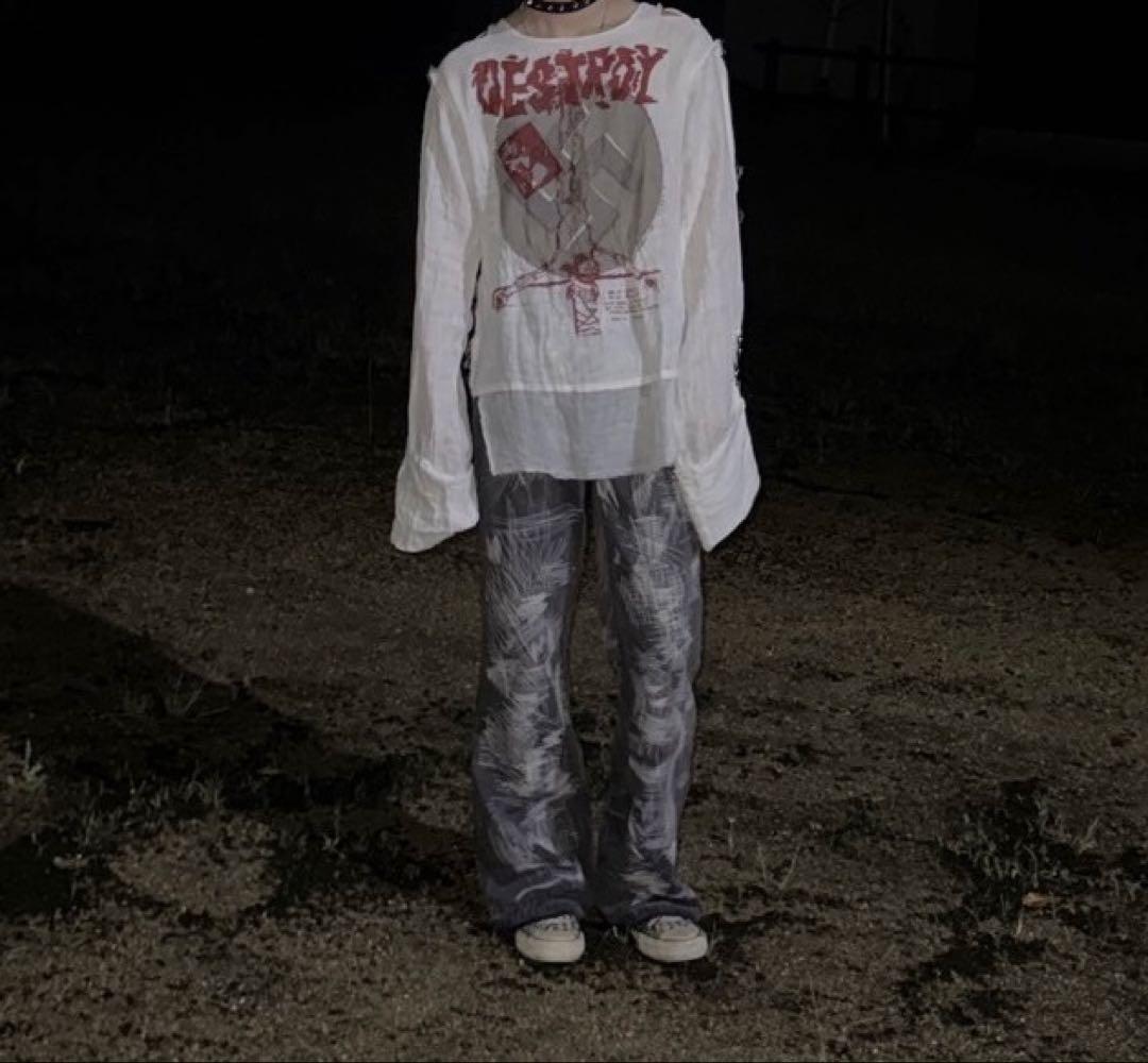 666ガーゼTシャツ