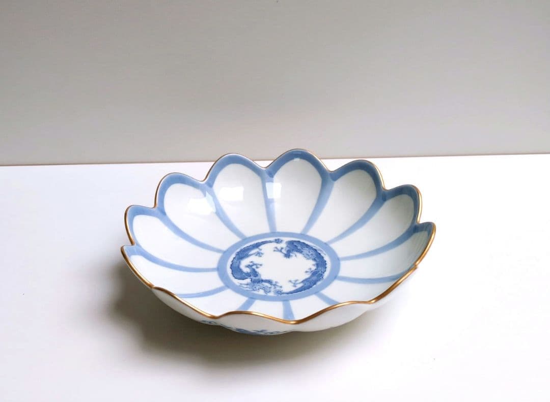 深川製磁　菊割鉢