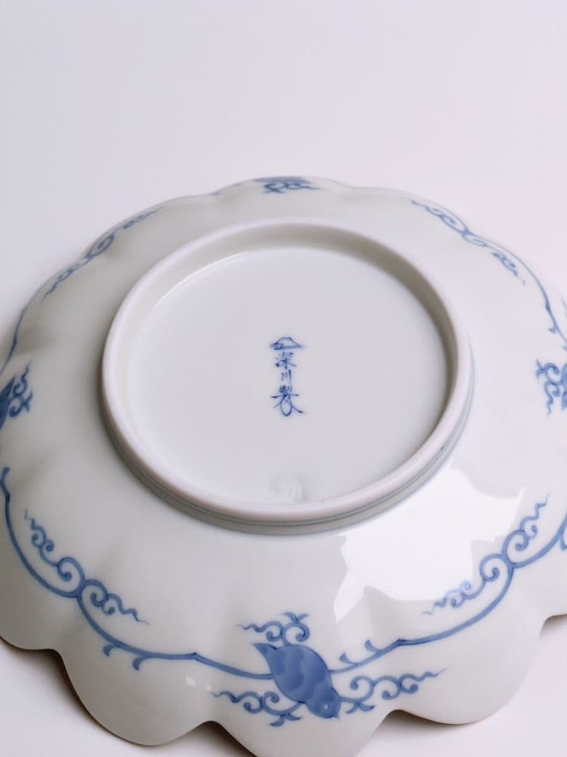 深川製磁　菊割鉢