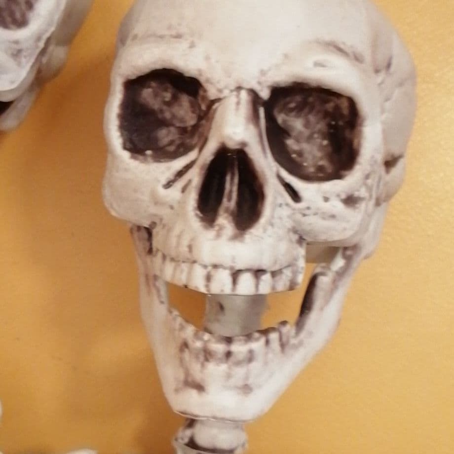 身長約７５センチハロウィーン骸骨オブジェ×2セット