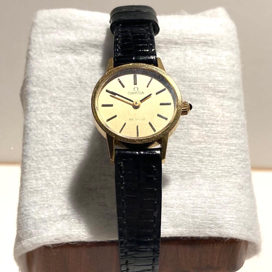 ✨OMEGA Ω De Ville レディース手巻き時計　稼働品✨