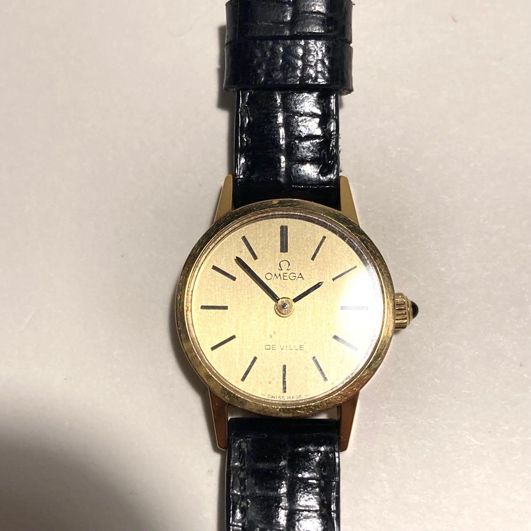 ✨OMEGA Ω De Ville レディース手巻き時計　稼働品✨