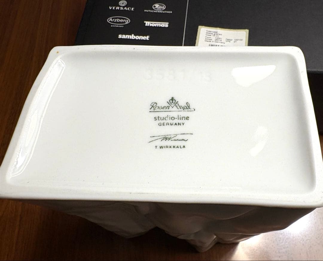 ローゼンタール スタジオライン トゥテンベース 花瓶 フラワーベース